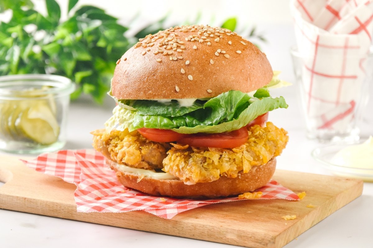Hamburguesa de pollo 