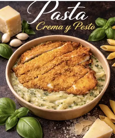 pesto y Crema