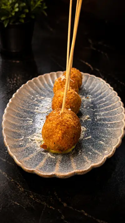 Croquetas carbonara