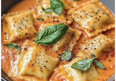 Raviolis al vodka