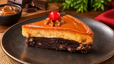 BROWNIE-FLAN